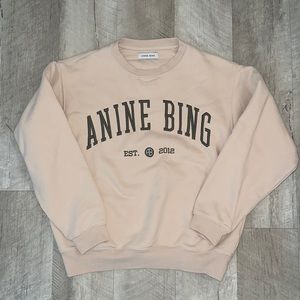 Anine bing crewneck sweatshirt